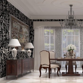 Bahaar | Lustre | Black