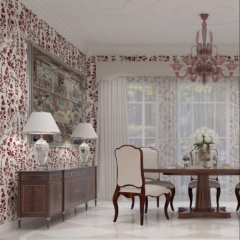 Bahaar | Gauze | Burgundy