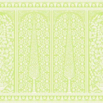 ISFAHAAN| Gauze |LIME