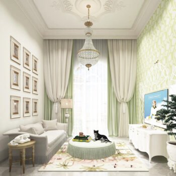 ANGOORI| Gauze |LIME