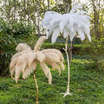 OSTRICH  - ALUMINIUM FINISH FLOOR LAMP