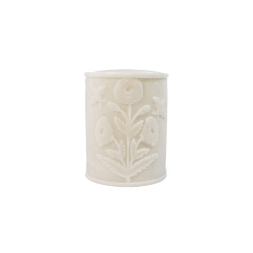 OPIUM CARVED  VOTIVE CANDLE HOLDER  - SMALL