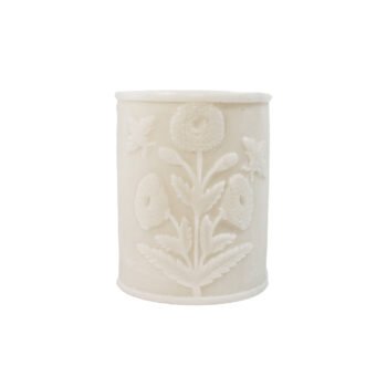 OPIUM CARVED  VOTIVE CANDLE HOLDER  - LARGE