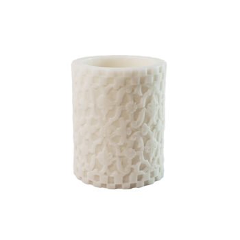 RANG MAHAL CYLINDER VOTIVE CANDLE HOLDER - LARGE
