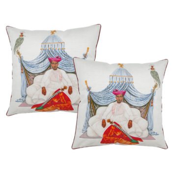 MAHARAJA - PRINTED CUSHION -  SET OF 2