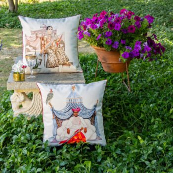 MAHARAJA - PRINTED CUSHION -  SET OF 2
