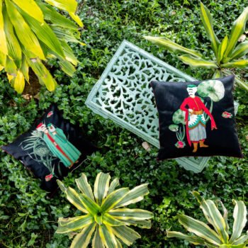 MUSAFIR 1 - PRINTED CUSHION -  SET OF 2