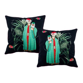 MUSAFIR 2 - PRINTED CUSHION -  SET OF 2
