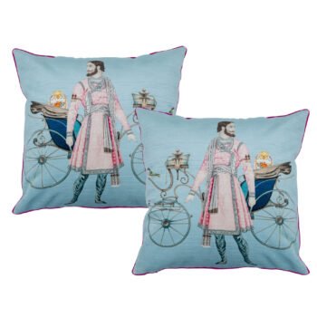 RANJHA - PRINTED CUSHION -  SET OF 2