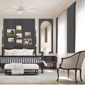 Dhaari | Lustre | Black