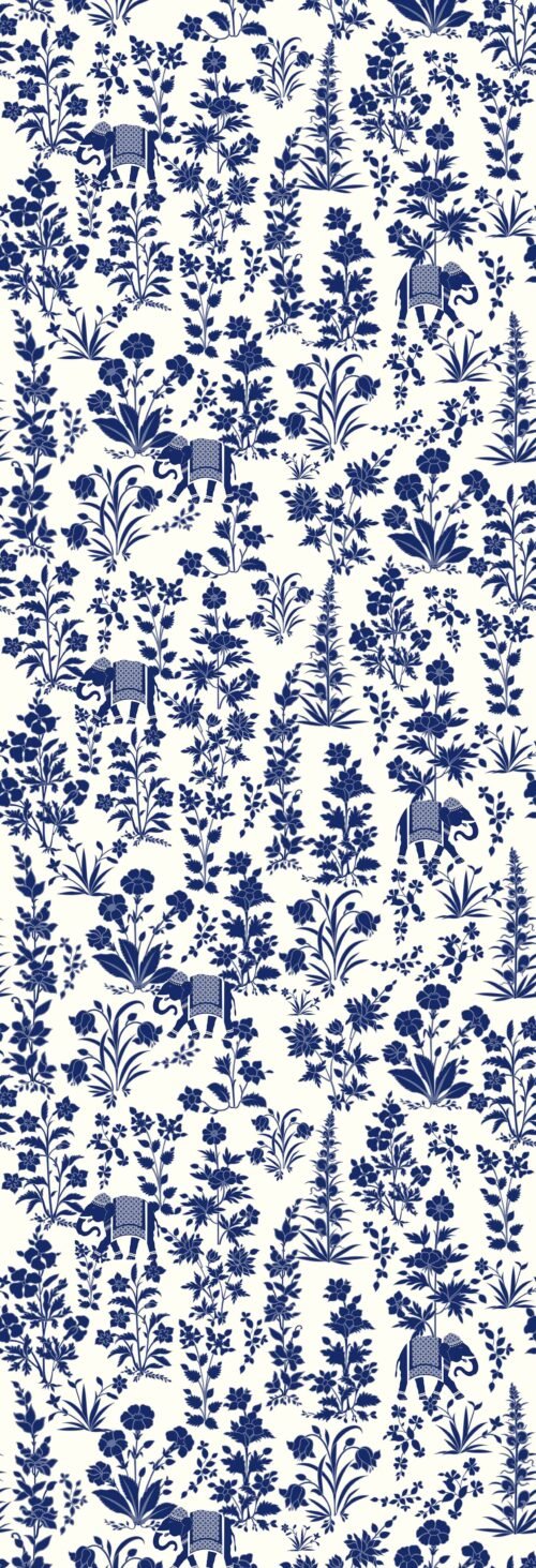Bahaar | Gauze | Navy