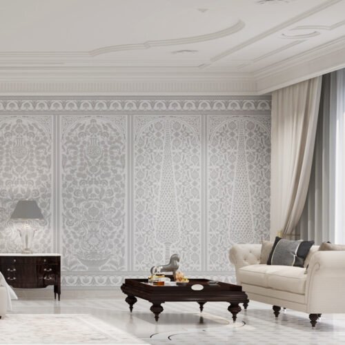 Isfahaan | Lustre | Silver