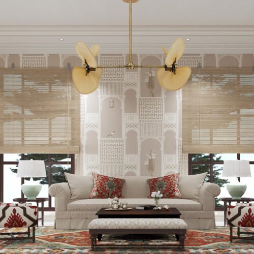 Jharoka | Lustre | Sepia
